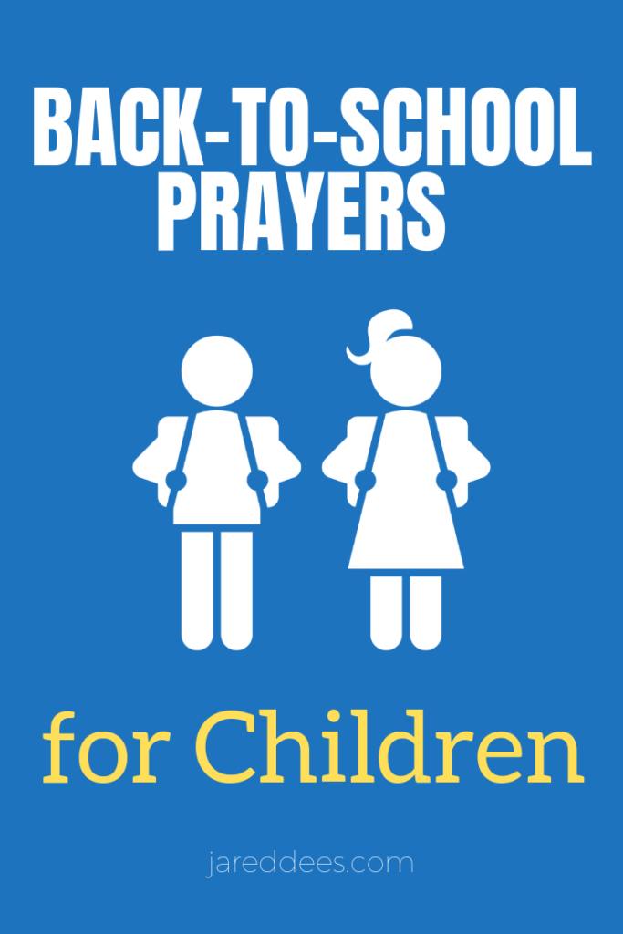 Back to School Prayers for Children 