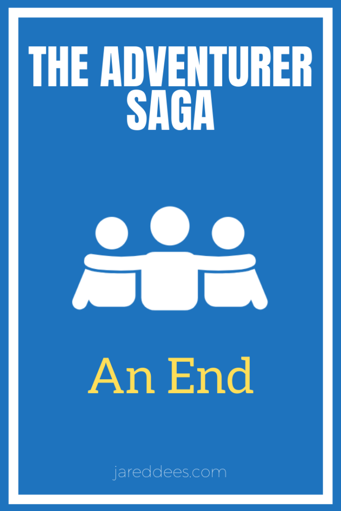 The end of the Adventurer Saga